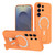 Samsung Galaxy S26 Ultra 5G Skin Feel MagSafe Phone Case with Holder - Orange