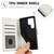 Samsung Galaxy S26 Ultra 5G Skin Feel Pure Color Card Slots Leather Phone Case with Dual Lanyard - White