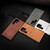 Samsung Galaxy S26 Ultra 5G Skin Feel Sheepskin Card Slot Phone Case - Brown