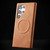 Samsung Galaxy S26 Ultra 5G Skin Feel Sheepskin MagSafe Magnetic Phone Case - Yellow