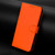 Samsung Galaxy S26 Ultra 5G Skin Feel Solid Color Leather Phone Case with Lanyard - Orange
