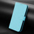 Samsung Galaxy S26 Ultra 5G Skin Feel Solid Color Leather Phone Case with Lanyard - Sky Blue