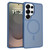 Samsung Galaxy S26 Ultra 5G Skin Feel TPU Hybrid PC MagSafe Phone Case - Blue