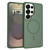 Samsung Galaxy S26 Ultra 5G Skin Feel TPU Hybrid PC MagSafe Phone Case - Dark Green