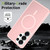 Samsung Galaxy S26 Ultra 5G Skin Feel TPU Hybrid PC MagSafe Phone Case - Pink