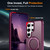 Samsung Galaxy S26 Ultra 5G Skin-Feel Rotary Damping Bracket MagSafe Phone Case - Wine Red