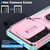 Samsung Galaxy S26 Ultra 5G Sliding Camshield Holder Phone Case - Grey Green + Pink