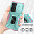 Samsung Galaxy S26 Ultra 5G Sliding Camshield Holder Phone Case - Pink + Grey Green