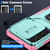 Samsung Galaxy S26 Ultra 5G Sliding Camshield Holder Phone Case - Pink + Grey Green