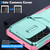 Samsung Galaxy S26 Ultra 5G Sliding Camshield Phone Case - Pink + Grey Green