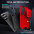 Samsung Galaxy S26 Ultra 5G Sliding Camshield TPU + PC Phone Case - Red