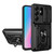 Samsung Galaxy S26 Ultra 5G Sliding Camshield TPU+PC Phone Case with Card Slot - Black
