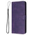 Samsung Galaxy S26 Ultra 5G Solid Calf Texture Flip Leather Phone Case - Purple