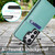 Samsung Galaxy S26 Ultra 5G Solid Color Card Slots Bracket PU Phone Case - Mint Green