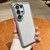 Samsung Galaxy S26 Ultra 5G Solid Color Edge Transparency Acrylic TPU Phone Case - Grey