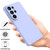 Samsung Galaxy S26 Ultra 5G Solid Color Liquid Silicone Dropproof Full Coverage Phone Case - Purple