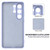 Samsung Galaxy S26 Ultra 5G Solid Color Liquid Silicone Dropproof Full Coverage Phone Case - Purple