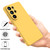 Samsung Galaxy S26 Ultra 5G Solid Color Liquid Silicone Dropproof Full Coverage Phone Case - Yellow