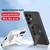 Samsung Galaxy S26 Ultra 5G Spaceship MagSafe Folding Holder Phone Case - Black
