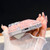 Samsung Galaxy S26 Ultra 5G Sparkling IMD Colorful Bow Phone Case with Bracelet - Glitter Light Pink