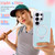 Samsung Galaxy S26 Ultra 5G Starry Glitter Magnetic Holder Phone Case - Cyan
