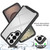 Samsung Galaxy S26 Ultra 5G Starry Sky Solid Color Shockproof TPU Clear PC Phone Case - Purple
