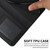 Samsung Galaxy S26 Ultra 5G Stitching Calf Texture Buckle Leather Phone Case - Black