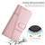 Samsung Galaxy S26 Ultra 5G Stitching Calf Texture Buckle Leather Phone Case - Rose Gold