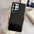 Samsung Galaxy S26 Ultra 5G Stitching Cloth MagSafe Magnetic PC Hybrid PU Phone Case - Black