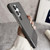 Samsung Galaxy S26 Ultra 5G Stitching Cloth MagSafe Magnetic PC Hybrid PU Phone Case - Black