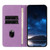Samsung Galaxy S26 Ultra 5G Strong Magnetic Frosted Flip Leather Phone Case - Light Purple