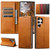 Samsung Galaxy S26 Ultra 5G Suteni Calf Texture Horizontal Flip Leather Phone Case - Black
