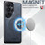 Samsung Galaxy S26 Ultra 5G Suteni G5 Cowhide Leather Magnetic Phone Case - Blue