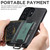 Samsung Galaxy S26 Ultra 5G Suteni H13 Card Wallet Wrist Strap Holder PU Phone Case - Black
