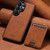 Samsung Galaxy S26 Ultra 5G Suteni H16 Litchi Texture Leather Detachable Wallet Back Phone Case - Khaki