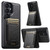 Samsung Galaxy S26 Ultra 5G Suteni H17 Oil Eax Leather MagSafe Detachable Wallet Phone Case - Black