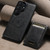 Samsung Galaxy S26 Ultra 5G Suteni H17 Oil Eax Leather MagSafe Detachable Wallet Phone Case - Black