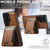Samsung Galaxy S26 Ultra 5G Suteni H17 Oil Eax Leather MagSafe Detachable Wallet Phone Case - Brown