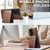 Samsung Galaxy S26 Ultra 5G Suteni M5 Magnetic Card Bag MagSafe Cowhide Texture Leather Phone Case - Brown