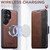Samsung Galaxy S26 Ultra 5G Suteni Q07 2-in-1 Multi-function Detachable Wallet MagSafe Phone Case - Brown