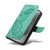 Samsung Galaxy S26 Ultra 5G Swallowtail Butterfly Embossed Leather Phone Case - Green