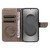 Samsung Galaxy S26 Ultra 5G Swallowtail Butterfly Embossed Leather Phone Case - Grey