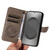 Samsung Galaxy S26 Ultra 5G Swallowtail Butterfly Embossed Leather Phone Case - Grey