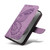 Samsung Galaxy S26 Ultra 5G Swallowtail Butterfly Embossed Leather Phone Case - Purple