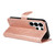Samsung Galaxy S26 Ultra 5G Swallowtail Butterfly Embossed Leather Phone Case - Rose Gold