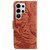 Samsung Galaxy S26 Ultra 5G Tiger Embossing Pattern Flip Leather Phone Case - Brown