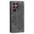 Samsung Galaxy S26 Ultra 5G Totem Embossed Magnetic Leather Phone Case - Grey