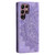 Samsung Galaxy S26 Ultra 5G Totem Embossed Magnetic Leather Phone Case - Purple