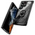 Samsung Galaxy S26 Ultra 5G TPU + PC Lens Protection Phone Case with Ring Holder - Black