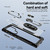 Samsung Galaxy S26 Ultra 5G TPU + PC Lens Protection Phone Case with Ring Holder - Black